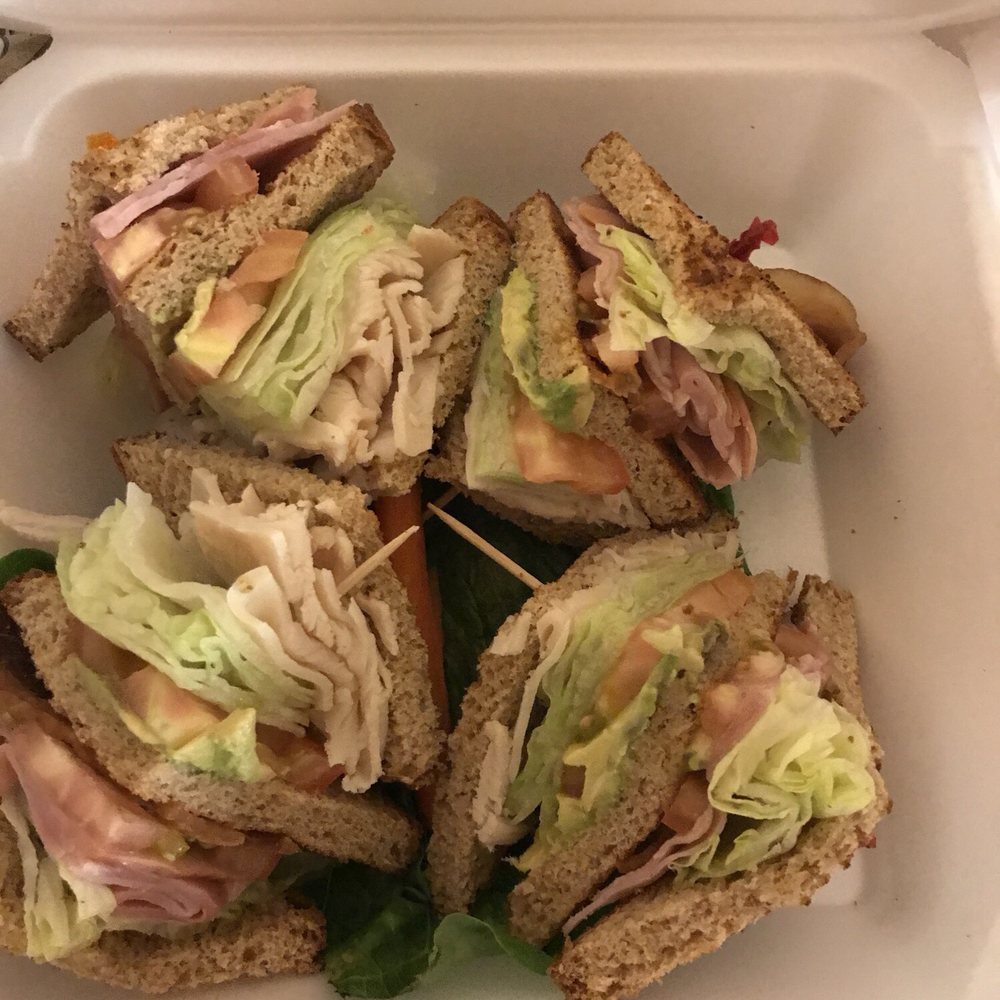 Magnim's - Club sandwich comes with soup salad or fries $10.95 - Lounges Near Me - El Paso, Texas