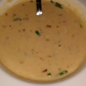 Table & Main - She crab soup. Yummy. My friend already stirred the crab into the soup. - Southern Near Me - Roswell, Georgia Table & Main - She crab soup. Yummy. My friend already stirred the crab into the soup. - Southern Near Me - Roswell, Georgia