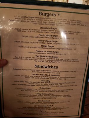 Menu photo 4 Monte Vista Inn Dutch Flat, CA Menu photo 4 Monte Vista Inn Dutch Flat, CA
