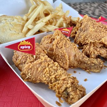 Jollibee - Spicy Chicken Joy was actually spicy! - Fast Food Near Me - Orlando, Florida
