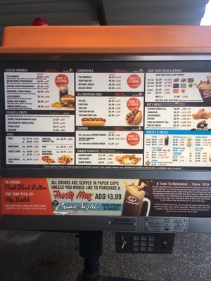 Menu photo 3 A&W Restaurant Frankfort, MI