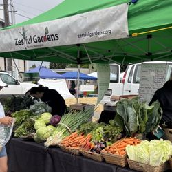 Zestful Gardens - Stand at Proctor Farmers' Market
