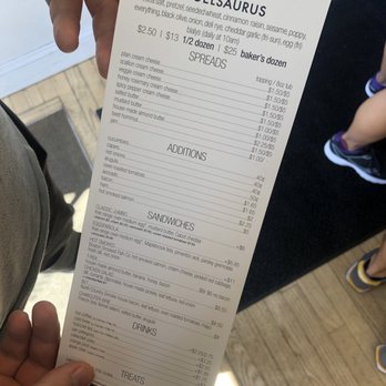 Bagelsaurus - Menu - Bagels Near Me - Cambridge, Massachusetts