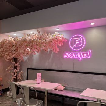 Nobibi Ice Cream & Tea - Indoor seating area - Ice Cream & Frozen Yogurt Near Me - Pomona, California Nobibi Ice Cream & Tea - Indoor seating area - Ice Cream & Frozen Yogurt Near Me - Pomona, California