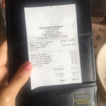 Kayak Kafe - Prices. Worth it? Dunno. - Sandwiches Near Me - Savannah, Georgia