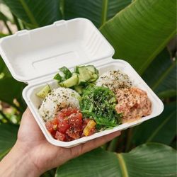 Feisty Fish Poke - office lunch