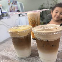 Crème brûlée latte  Boba Milk Tea Tiramisu Latte