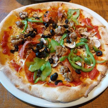 California Pizza Kitchen - The Works pizza - Pizza Near Me - Paramus, New Jersey