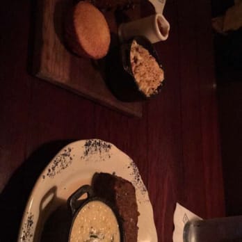 The Ranch - Texas bbq baby back ribs with cornbread and meat loaf with Mac n cheese - Steakhouses Near Me - Irving, Texas The Ranch - Texas bbq baby back ribs with cornbread and meat loaf with Mac n cheese - Steakhouses Near Me - Irving, Texas
