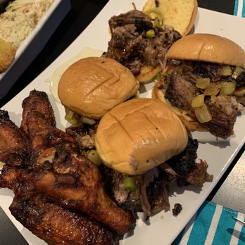 Dinosaur Bar-B-Que - Wings and brisket sliders - Barbeque Near Me - Brooklyn, New York Dinosaur Bar-B-Que - Wings and brisket sliders - Barbeque Near Me - Brooklyn, New York
