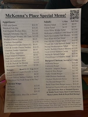 Menu photo 5 McKennas Place New Smyrna Beach, FL Menu photo 5 McKennas Place New Smyrna Beach, FL