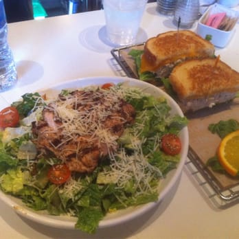 Hook Burger - Tuna melt and chicken caesar salad - Burgers Near Me - Burbank, California