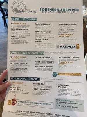 Menu photo 1 Another Broken Egg Cafe Clearwater Beach, FL Menu photo 1 Another Broken Egg Cafe Clearwater Beach, FL