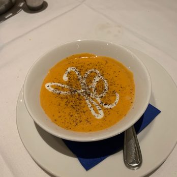 Blue Point Grille - Lobster bisque soup - one of the better ones! - Seafood Near Me - Cleveland, Ohio Blue Point Grille - Lobster bisque soup - one of the better ones! - Seafood Near Me - Cleveland, Ohio