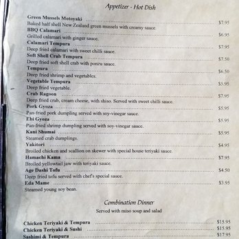 Bonsai Sushi - Menu - Sushi Bars Near Me - Wesley Chapel, Florida Bonsai Sushi - Menu - Sushi Bars Near Me - Wesley Chapel, Florida