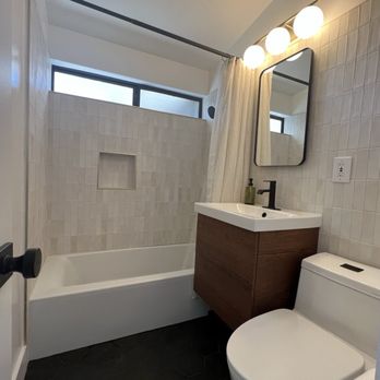 Mullen Plumbing - Mullen handled our plumbing needs for this bathroom  remodel. - Plumbing Near Me - Long Beach , California