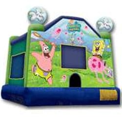 Jump A Lot Rentals - Sponge Bob Moon Bounce is great for all kids.  www.jumpalotrentals.com