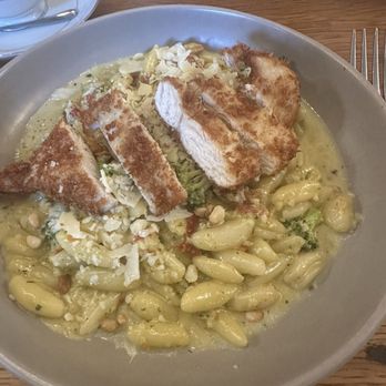 Asterisk Supper Club - Cavatelli pesto with chicken - Cocktail Bars Near Me - Westerville, Ohio Asterisk Supper Club - Cavatelli pesto with chicken - Cocktail Bars Near Me - Westerville, Ohio