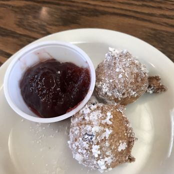 Catfish Round Up - Apple fritters and jam - Fish & Chips Near Me - Seminole, Oklahoma