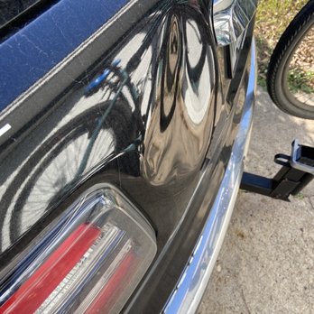 A1 Auto Body - Before - Mobile Dent Repair Near Me - Houston, Texas