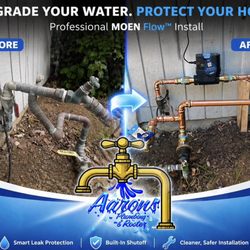Aaron's Plumbing & Rooter - Installation of Moen Flow