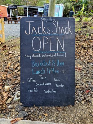 Menu photo 1 Jack's Shack Rincón, PR