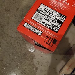 Broken bottle $23.99, owner, Alan/Allen, won't stand behind employee negligence! He actually said I was negligent!!! What a businessman! Broken bottle $23.99, owner, Alan/Allen, won't stand behind employee negligence! He actually said I was negligent!!! What a businessman!