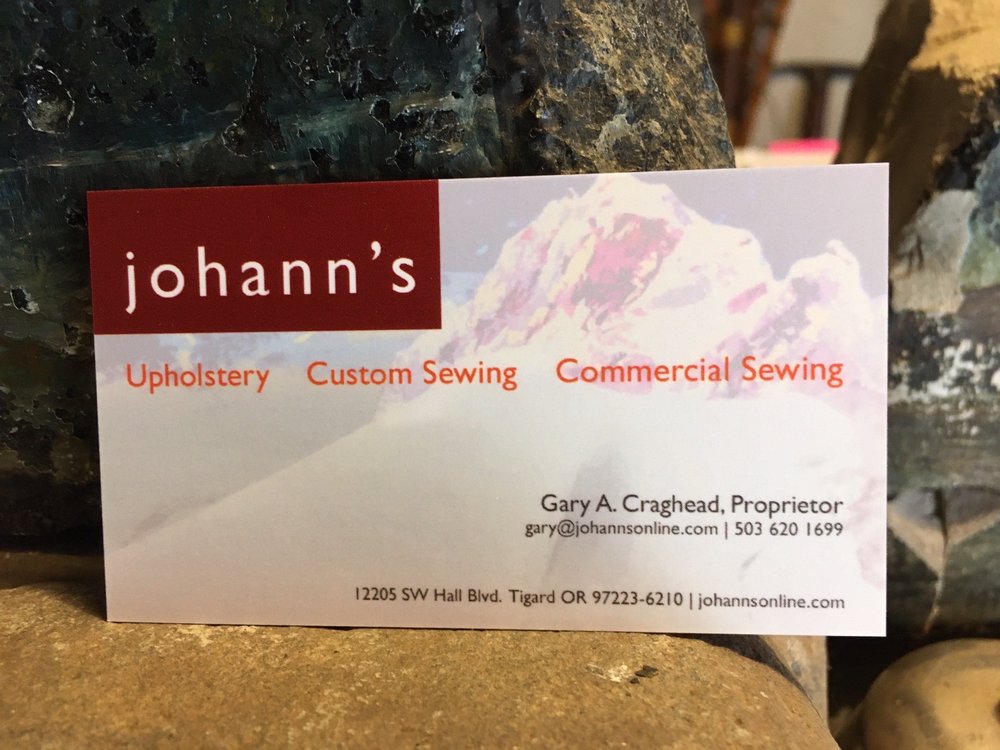 Johann Mountain Shop - upholstery in Tigard, OR