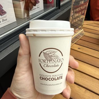 Fortunato Chocolate - Hot chocolate with the aroma of melted butter. - Chocolatiers & Shops Near Me - Kirkland, Washington Fortunato Chocolate - Hot chocolate with the aroma of melted butter. - Chocolatiers & Shops Near Me - Kirkland, Washington