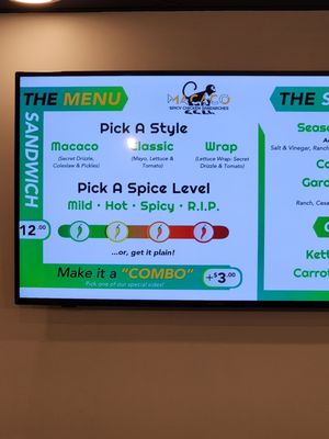 Menu photo 4 Macaco Spicy Chicken Sandwiches Gilroy, CA Menu photo 4 Macaco Spicy Chicken Sandwiches Gilroy, CA