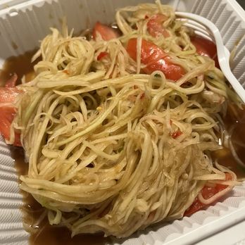 Noodle Express - 15. Papaya Salad - Thai Near Me - Fresno, California