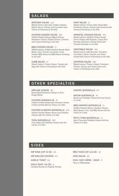 Menu photo 1 Cafe Artys Newport Beach, CA