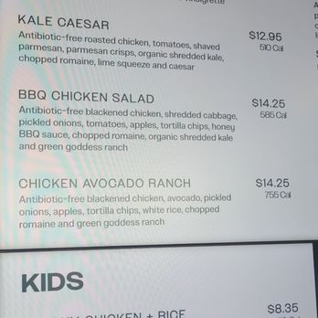 Sweetgreen - Menu - Salad Near Me - Long Beach, California