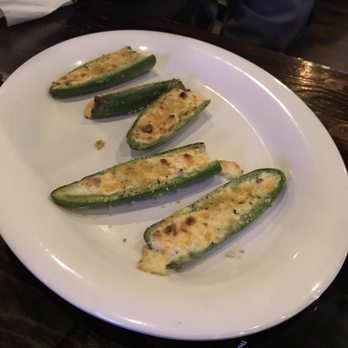 Embers - Their version of Jalepeno Poppers. They taste as awful as they look. Save your money and disappointment. - Gastropubs Near Me - Lockport, Illinois
