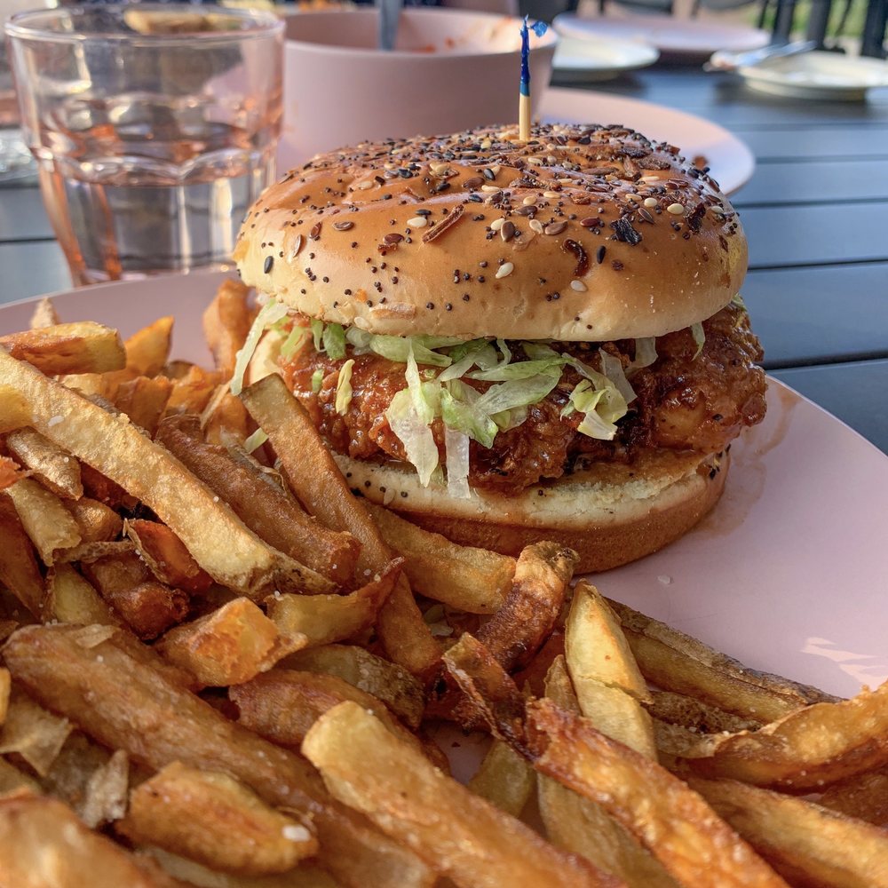 Cyd's - spicy chicken sandwich - Cafes Near Me - Peoria, Illinois Cyd's - spicy chicken sandwich - Cafes Near Me - Peoria, Illinois