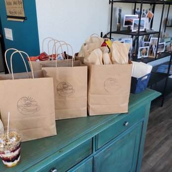 Perfect Pour Cafe - My to go catering order of paninis, chips, and drinks - Cafes Near Me - Pacifica, California