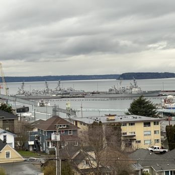 Hampton Inn Seattle/Everett - Water View from 5th floor water view room - Hotels Near Me - Everett, Washington Hampton Inn Seattle/Everett - Water View from 5th floor water view room - Hotels Near Me - Everett, Washington
