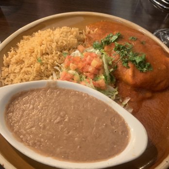 Fiesta Mexican Restaurant Queensgate - Chile Relleno plate - Mexican Near Me - Richland, Washington