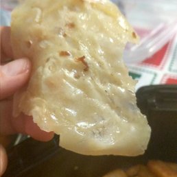 I got a chicken sandwich and it had A hard peice of cheese with hair a small black hair on it looked like a guys hair.