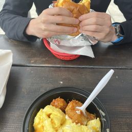 Breakfast Bowl and bacon egg and cheese samdwhich Breakfast Bowl and bacon egg and cheese samdwhich