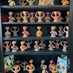 Blossom Shoppe Gardens & Gifts - Potheads!!  Oh Potheads!!  Made in Mexico and sent to us.  Artists' signatures on each one!  Super idea for any occasion gift.