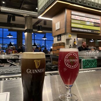Guinness Open Gate Brewery - Draft Guinness Stout and experimental blueberry ale - Breweries Near Me - Halethorpe, Maryland
