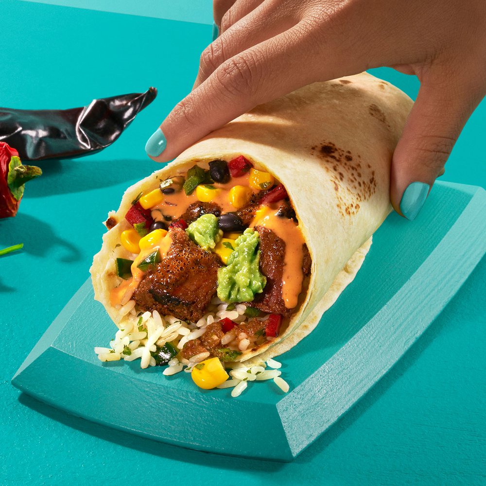 Food from QDOBA Mexican Eats