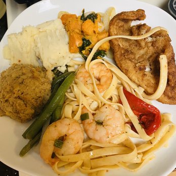 KDW Catering - My plate I made for dinner with a little bit of everything. Don't judge me. So delish! - Caterers Near Me - Baltimore, Maryland