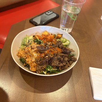 Veggie Grill by Next Level - Korean Kimchi Beef Bowl - Vegan Near Me - San Jose, California Veggie Grill by Next Level - Korean Kimchi Beef Bowl - Vegan Near Me - San Jose, California