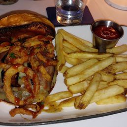 Double bacon smokehouse burger $21 Double bacon smokehouse burger $21