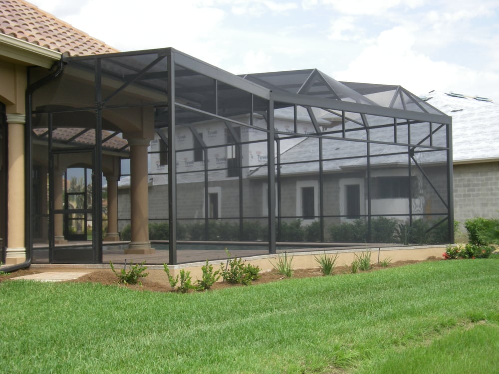 Slide of Premier Pool Enclosures