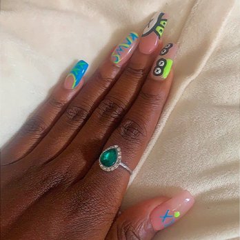 Sandy Nail and Spa - WHAT I GOT!!!! - Nail Technicians Near Me - Franklin Square, New York