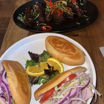 Con Amor - Torta flight and mole wings - Bars Near Me - Napa, California Con Amor - Torta flight and mole wings - Bars Near Me - Napa, California