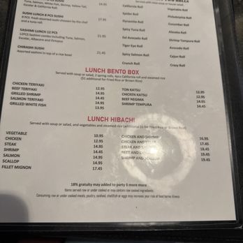 Sapporo - Menu - Sushi Bars Near Me - Cypress, Texas